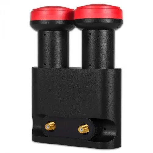 Megasat Diavolo Monoblock Twin LNB 0,1dB HDTV digital Astra Hotbird Empfang