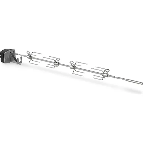 Weber Drehspieß für Genesis 400-Serie & Searwood XL Pelletgrill - Garten, ideal für saftige Grillgerichte und gleichmäßiges Garen von Fleisch, perfekt für Grillliebhaber