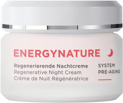 ANNEMARIE BÖRLIND Energynature Regenerierende Nachtcreme - Nachtpflege mit Detox-Wirkung durch Phytonutrienten aus Kresse, regeneriert die Haut und bekämpft sichtbare Zeichen der Hautalterung. Ideal für eine erholsame Nacht.