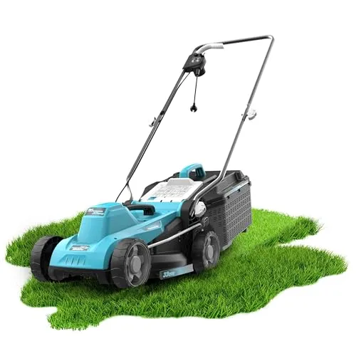 Cecotec Terrenator 330 Flex Elektrischer Rasenmäher in blau von Cecotec