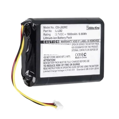 Akku-King Akku kompatibel mit Logitech 190247-1000, L-LB2 - Li-Ion 1800mAh - für MX1000 Cordless Mouse, M-RAG97
