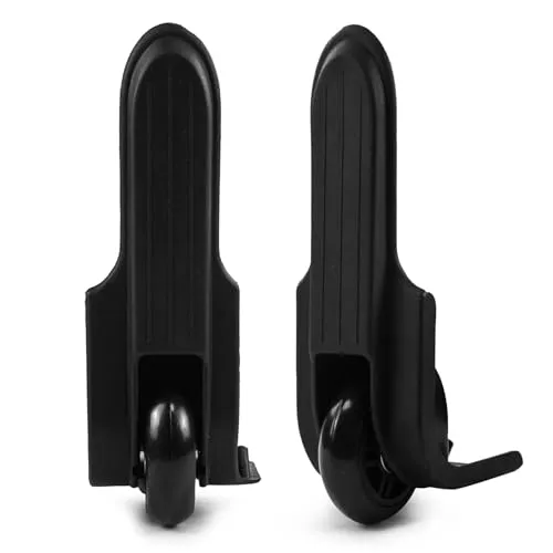 GUGULUZA Ersatzräder für Koffer – Schwarz D011
