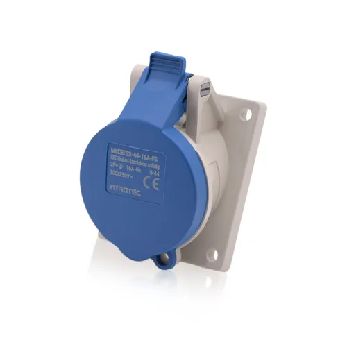 Steckdosen Blau von Intratec