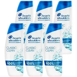 Head und Shoulders Classic Clean Anti-Schuppen Shampoo 500ml - 6er Pack - Das Head und Shoulders Classic Clean Shampoo im 6er Pack sorgt für eine gründliche Reinigung und langanhaltende Frische. Ideal für die ganze Familie mit pH-ausgewogener Formel – perfekt gegen Schuppen.