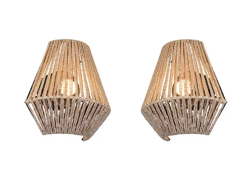 Wandleuchten, Wandbeleuchtung Beige von Reality Leuchten