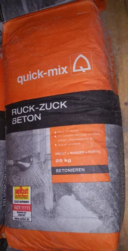 quick-mix RZB Ruck-Zuck-Beton - 25 kg Sack