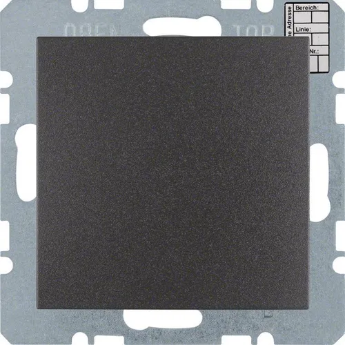 Berker 75441285 Objekt-Temperaturregler, anthrazit matt von Berker Objekt-RT-Regler