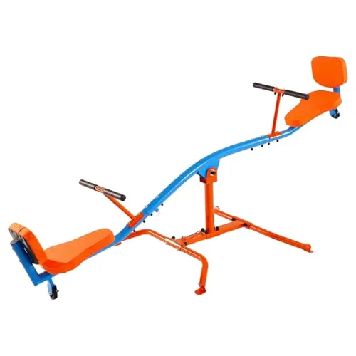 VEVOR Kinderwippe - 360° drehbar und bis 136 kg belastbar - Babywippen & -schaukeln: Stabile Gartenwippe mit 360° Drehfunktion für sicheres Gleichgewichtstraining und stundenlangen Spielspaß für Kinder ab 3 Jahren.