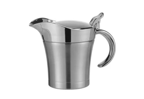 HAC24 Sauciere Soßenkanne Thermo-Sauciere Soßiere Soßenspender Soßenschüssel, Edelstahl, (1-tlg), 400 ml