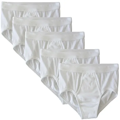 HERMKO Slip 3240 Herren Slip 5er Pack in weiß von HERMKO