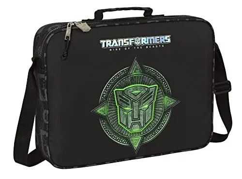 School Satchel Transformers Black 38 X 28 X 6 Cm NEU