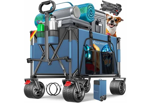 Rollwagen & Sackkarren Blau von Kesser