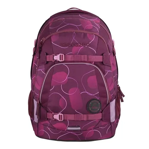 coocazoo Schulrucksack Mate „Berry Bubbles” in pink von coocazoo