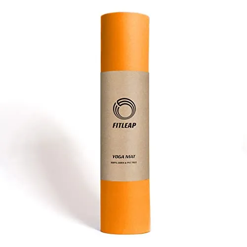 Fitleap Yogamatte aus umweltfreundlichem TPE-Schaum - Sportmatte, hypoallergen und rutschfest für optimale Stabilität und Komfort während Yoga und Meditation