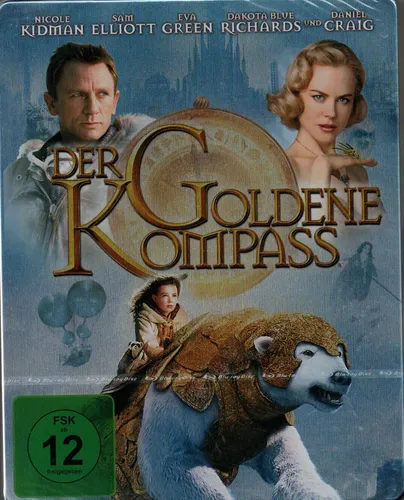 Der goldene Kompass - Blu-ray - Steelbook - Nicole Kidman, Daniel Craig - neu