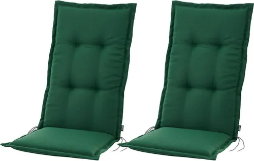 BURI Hochlehner Auflage 120x48x7cm - Gartenstuhl Polster mit Blumenmuster - Genießen Sie höchsten Sitzkomfort mit der BURI Hochlehner Auflage. Die 7 cm dicke Polsterung und das strapazierfähige Material machen sie ideal für Garten und Balkon.