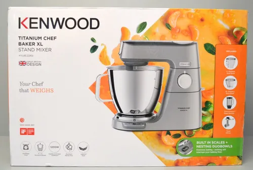 Kenwood KVL85.224.SI Titanium Chef Baker XL Küchenmaschine von Kenwood