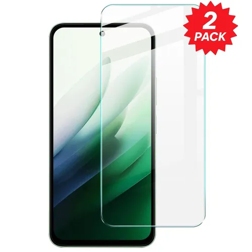 Display Schutzglas 2x 9H für LCD Xiaomi Redmi 15 5G kratzfest Gehärtete Folie