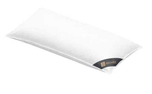 Spessarttraum Faserkissen Bronze 40x80 – Allergikerfreundlich & Waschbar - Kissen aus 100% Polyester mit hautfreundlichem Baumwollbezug, ideal für Allergiker. Waschbar bis 60 Grad und besonders pflegeleicht für höchsten Komfort.