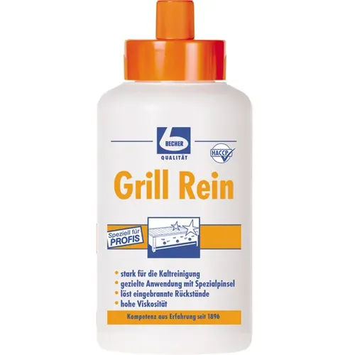 Dr. Becher Grill Rein mit Spezialpinsel 1 L von Dr. Becher