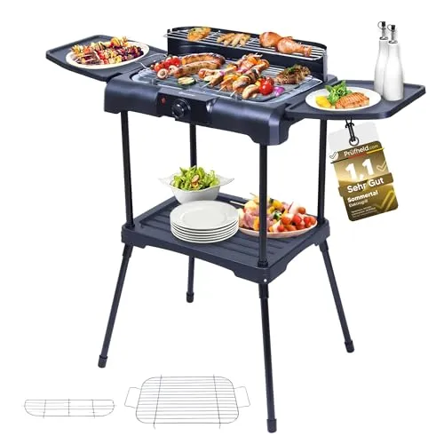 Sommertal Elektrogrill BBQ231 2-in-1 Tischgrill von Sommertal