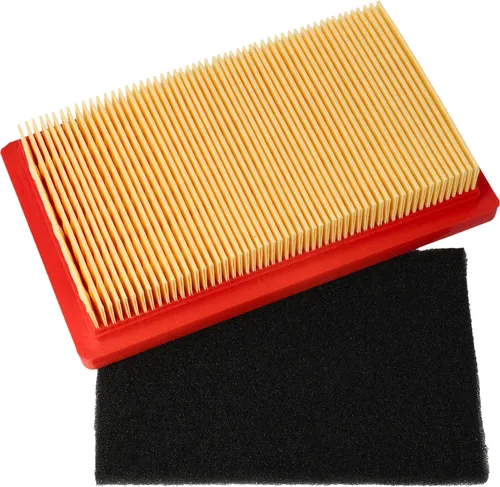 vhbw 2x Filter (1x Vorfilter, 1x Luftfilter) kompatibel mit Bolens OHV 500, 400, 600 Rasenmäher - 14,5x 8,5 x 2,8 cm