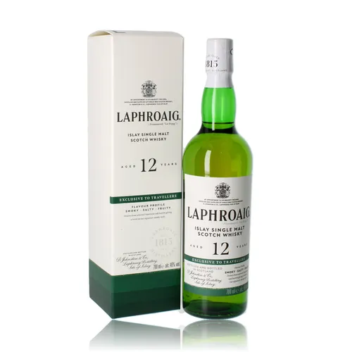 Laphroaig 12 Jahre Old Travel Exclusive Islay Single Malt Whisky 46% Vol. 0,7l