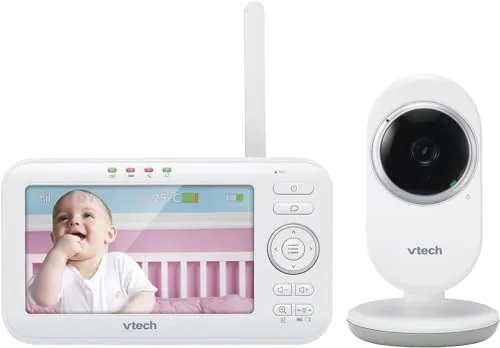 VTech Babyphon/Monitor VM 5252 – Mit Beweglicher Kamera