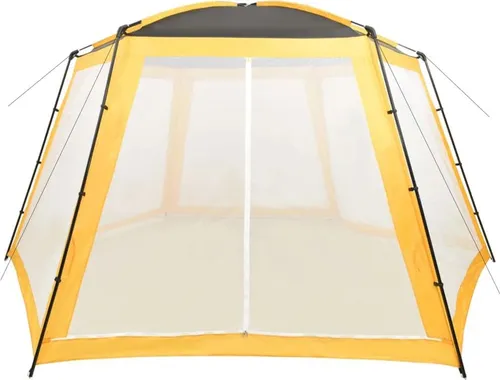 vidaXL Pool-Zelt 590x520x250 cm Gelb – Robustes Partyzelt für Pools