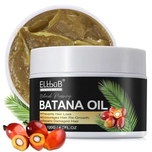 P-Beauty Bio Batana Öl 1x120g - für Haarwachstum & Haarpflege, Feuchtigkeit für Haare, Haut & Nägel - Stärkt Haarfollikel, repariert Spliss & Haar Schäden, Anti-Frizz, Glänzendes & Geschmeidiges Haar