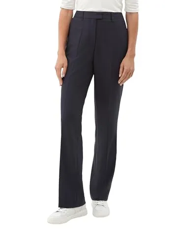 s.Oliver Regular: Hose aus Viskosecrêpe