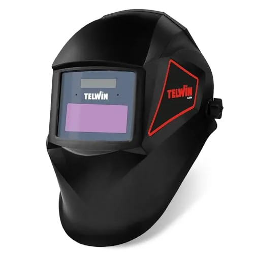 Telwin Lion Schweißhelm – Automatische Verdunkelung für MMA, MIG-MAG und WIG