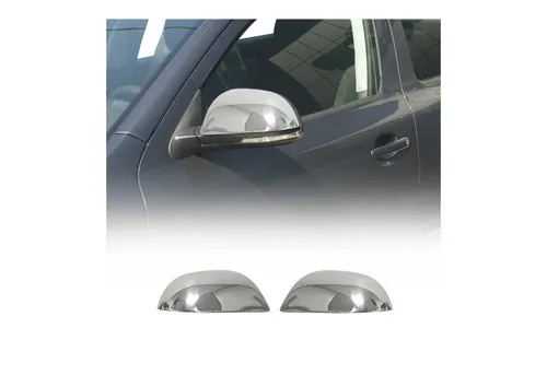 Spiegelkappen für Skoda Octavia Superb 2009-2013 aus Edelstahl - Schutz und Stil für Ihren Skoda: Passgenaue, rostfreie Edelstahl-Spiegelkappen in gebürstetem Matt-Chrom, selbstklebend und einfach zu montieren.