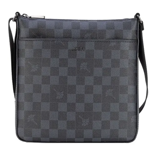 Joop Cortina Piazza Milian Schultertasche 26 cm – Elegantes Design in Schwarz - Die Joop Cortina Piazza Schultertasche vereint stilvolles Schachbrett-Muster mit praktischen Fächern. Aus hochwertigem Kunstleder gefertigt, ist sie der perfekte Begleiter für modebewusste Frauen.