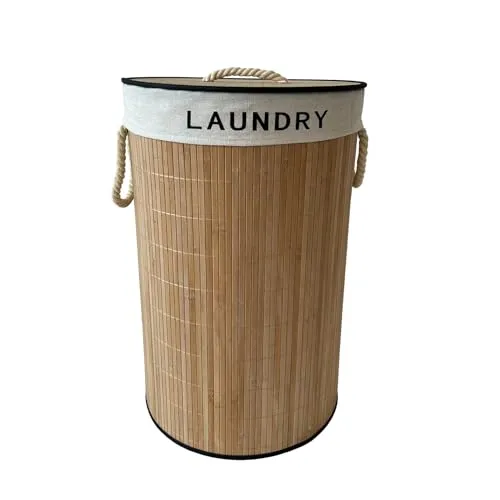 HTI living Wäschesammler Briena 66 Liter - Wäscheboxen mit herausnehmbarem Wäschesack, ideal für eine ordentliche Wäscheaufbewahrung und schickes Design.
