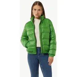 comma Funktionsjacke Outdoor-Jacke Pufferjacke mit Stehkragen und Rippbündchen grün 36 EU