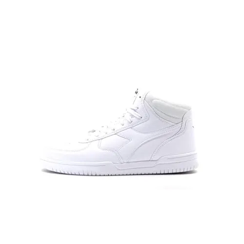 Diadora Unisex Raptor Mid Gymnastikschuh, Weiß, 44 EU