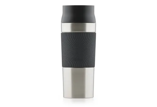 Blumtal Isolierflasche Thermobecher Classic aus Edelstahl - auslaufsicher Becher to go, hält 4h heiß/ 8h kalt, 360° Trinköffnung, Easy Quick-Press-Verschluss