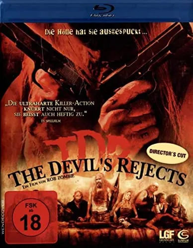 The Devil's Rejects (Director's Cut Single Edition) [Blu-ray] - Horrorfilm, Freigegeben ab 18 Jahren, mit ungeschnittenen Szenen für ein intensives Filmerlebnis.