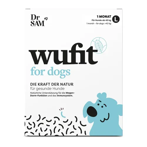 Dr. SAM wufit Dog L - 1 Monat