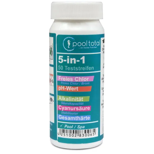 POOL Total 5 in 1 Teststreifen (50 Teststrips)