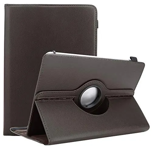 Cadorabo Hülle kompatibel mit Kindle Paperwhite 2018 (10. Gen.) Tablethülle 360 Design aus Kunst Leder Flip Klappbare Magnetische Cover Hülle für Kindle Paperwhite 2018 (10. Gen.) Tasche in Braun