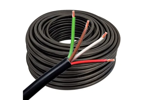 Impulse Innovation Kabel, 4-adrig, YLY-S, 4x0,5mm², 5 Meter Stromkabel