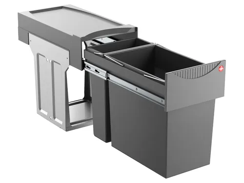 Hailo Einbaumülleimer AS Tandem 24/7 von Hailo