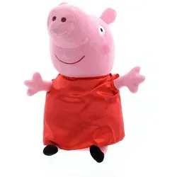 Play by Play Kuscheltier Peppa Wutz Plüschfigur (31cm) Peppa (rot glänzendes Kleid) rot Peppa | 31 cm