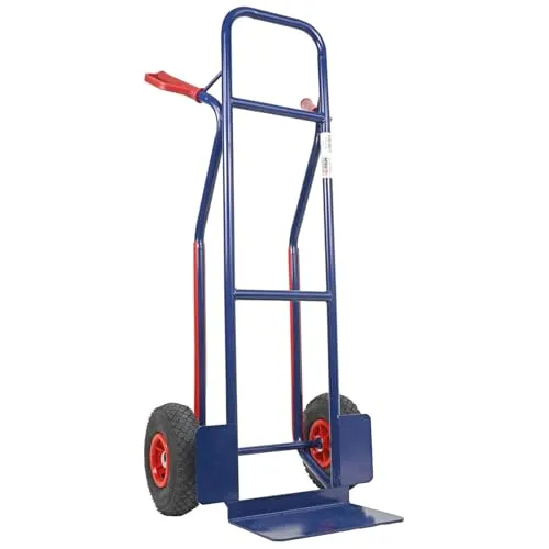 HBH Profi Sackkarre 200kg mit Luftreifen TK200LU04 in blau von HBH