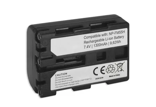 mtb more energy NP-FM50 / FM55H Akku für Sony Digitalkameras Kamera-Akku kompatibel mit Akku-Typ Sony NP-FM50 1300 mAh (7,4 V)