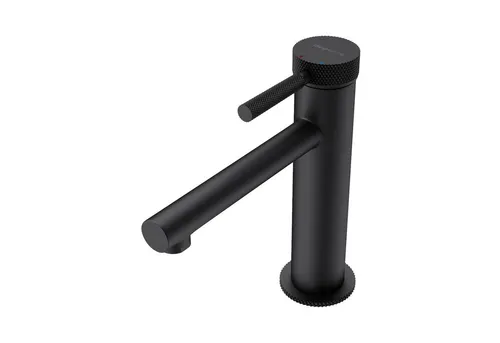 doporro Waschtischarmatur WAO-7601 - Elegante Einhebelmischer in Schwarz Matt - Waschtischarmatur für Waschbecken, maschinell hergestellt, besticht durch elegantes Design in Schwarz Matt und bietet eine komfortable Einhandbedienung.