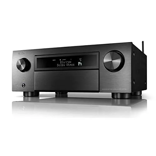 Denon AVC-X6700H 11.2 Kanal 8K-AV-Receiver, schwarz - AV-Receiver & Verstärker mit 11.2 Kanälen, unterstützt 8K-Video und bietet außergewöhnlichen Klang für beeindruckendes Heimkinoerlebnis.
