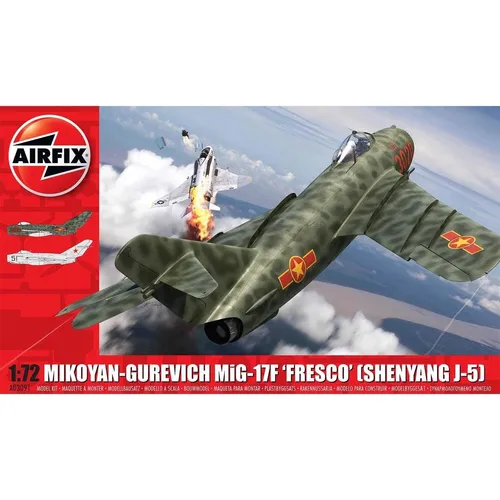 Airfix Bausatz Mig 17F 1:72 (21.A03091) von Airfix